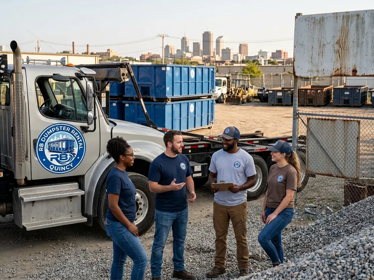 RB Dumpster Rental Quincy office team member