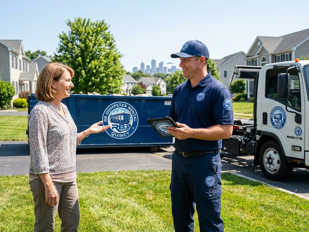 Residential Dumpster Rental in Quincy, IL